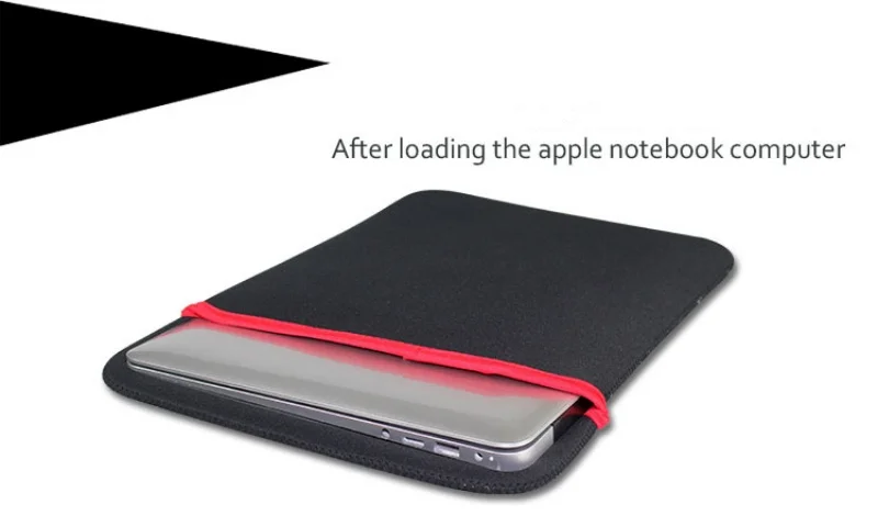 حقيبة كمبيوتر محمول رفيعة للغاية حافظة حماية كاملة لجهاز Apple iPad Macbook Dell Lenovo ASUS Xiaomi Notebook Computer 9 "-17"