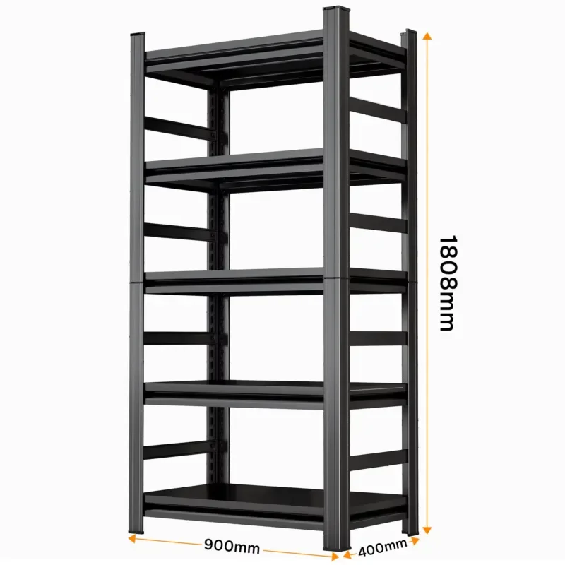 Morgie Modern Kitchen Storage Shelves Adjustable Removable Metal Storage Shelves Storage Shelves Freestanding Multipurpose