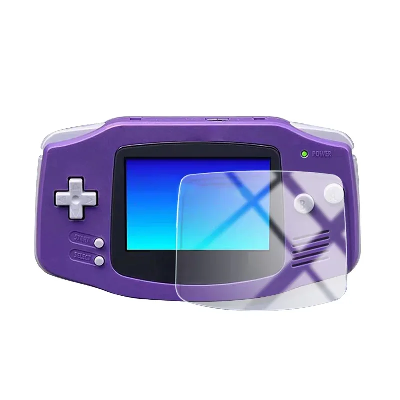 For Gameboy GBA Screen Protector HD Temper Film GBC GBP GBASP 9H Tempered Glass Screeen Protectors Films Accessories