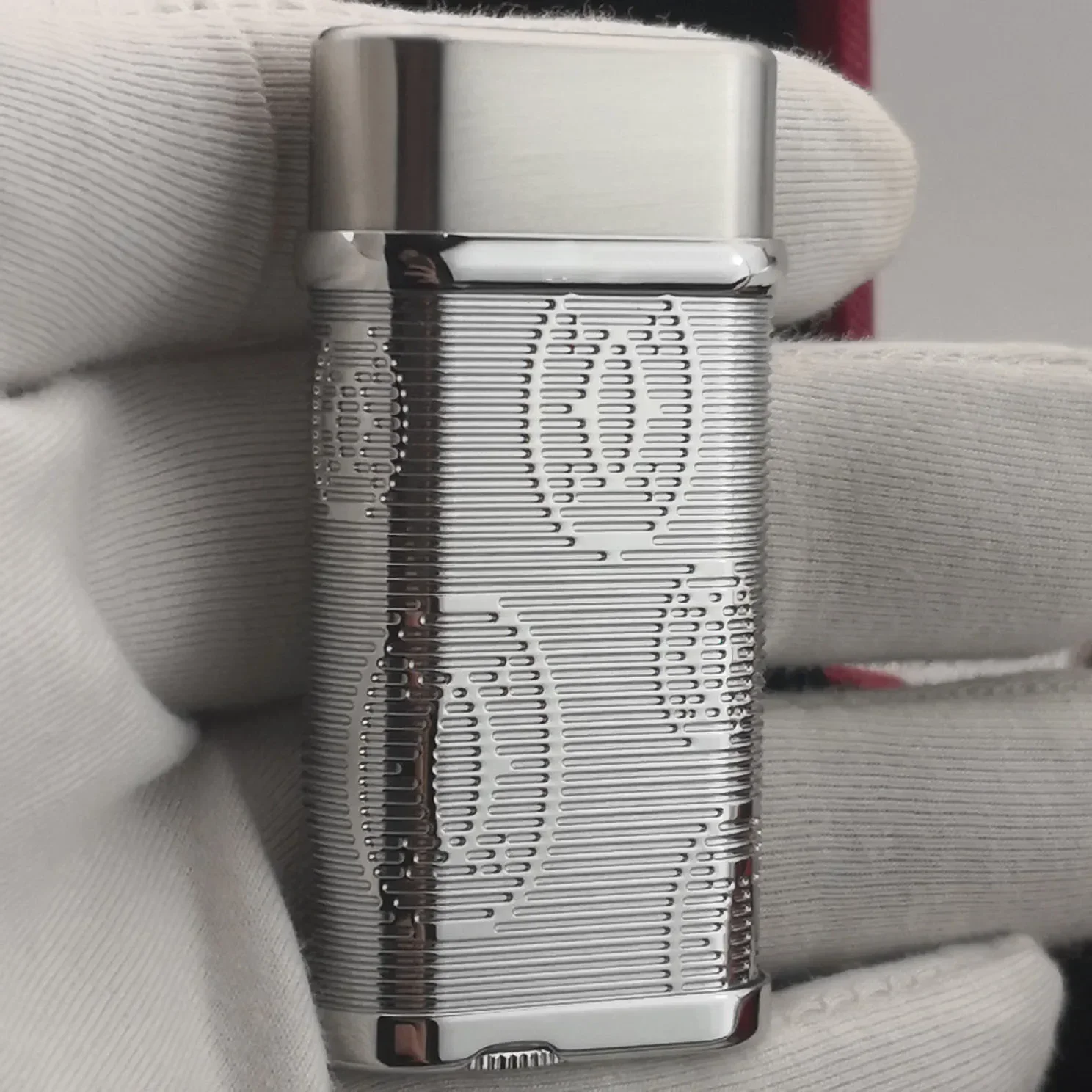 

Серебряная Бутановая Зажигалка для сигар, высокомощная газовая зажигалка для сигарет, мужские аксессуары для сигарет, инструмент зажигания, уличный подарок