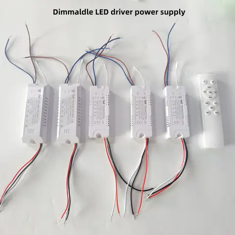 25W 30W 35W 40W 50W 60W AC85-265V DC22-32V Dimmaldle LED driver power supply for ceiling lights and chandeliers