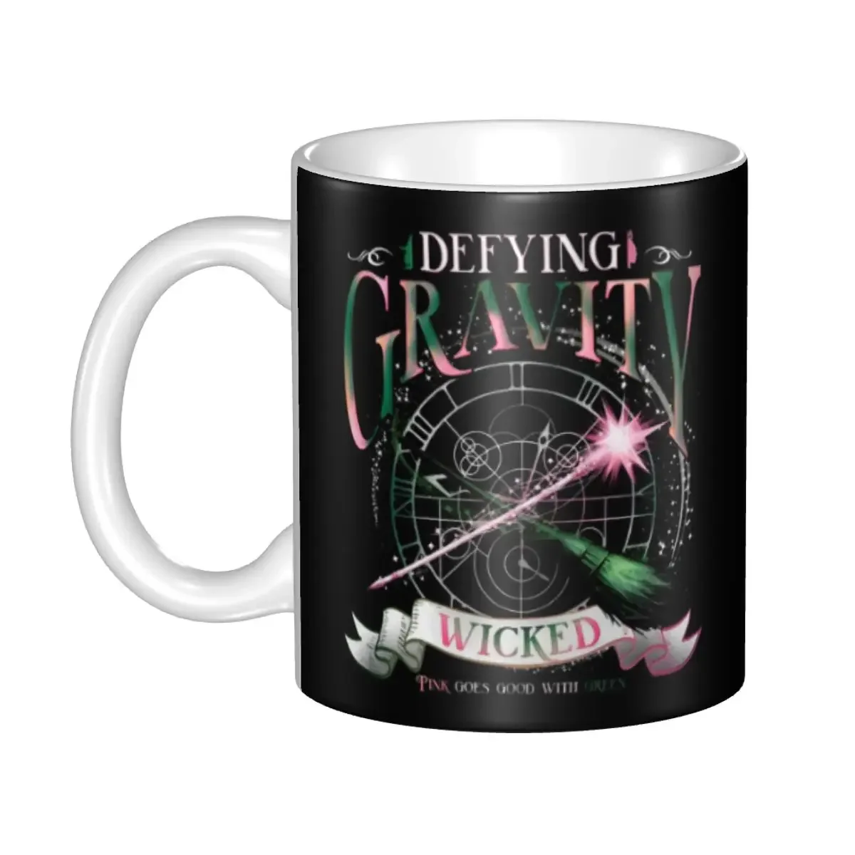 Custom DIY Wickeds Musical Movie Ceramic Mug Personalized Coffee Cup Creative Present