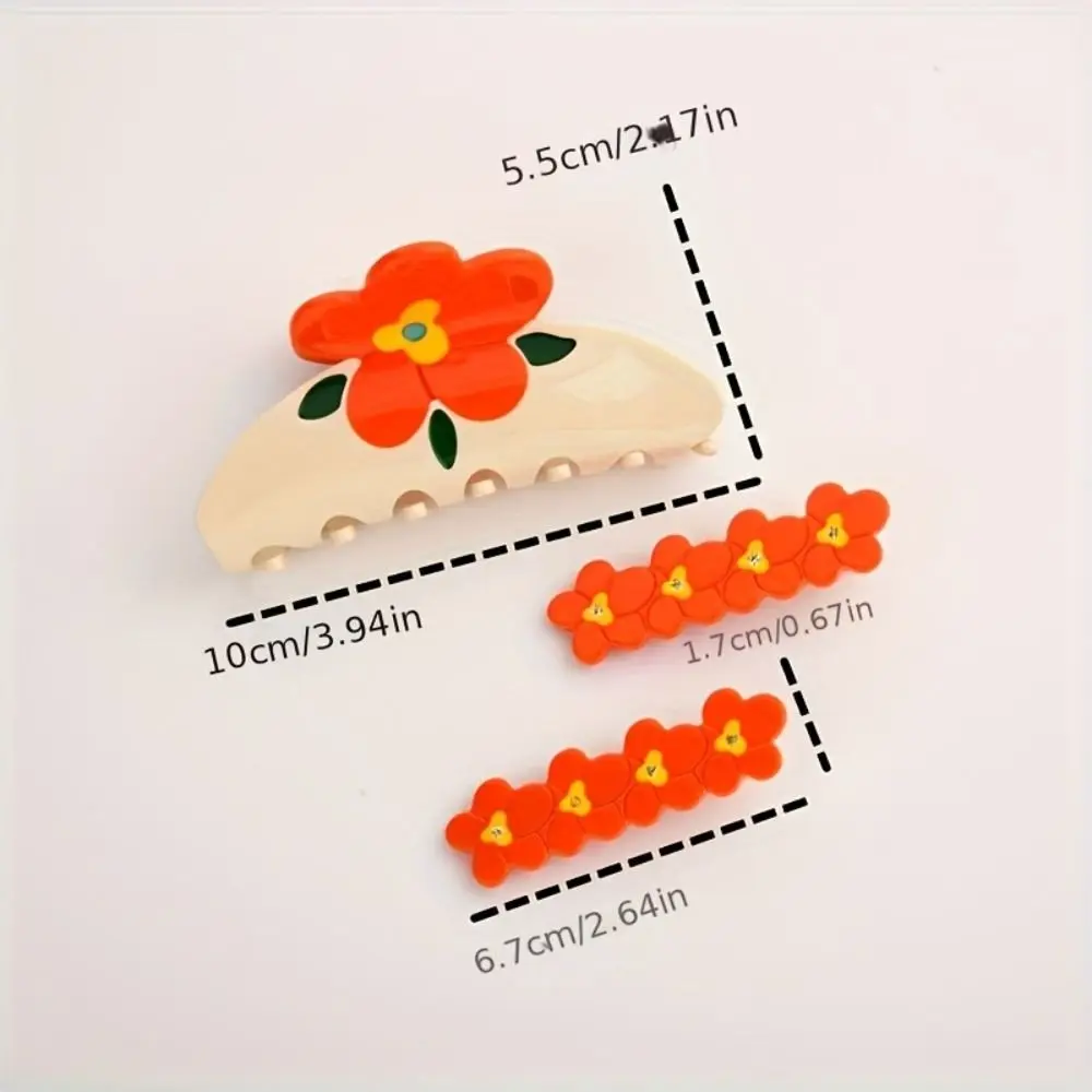 الملونة زهرة خلات مشبك شعر حجر الراين دبوس الشعر حمض الخليك القرش كليب إكسسوارات الشعر أغطية الرأس ساكورا المشابك الصيف