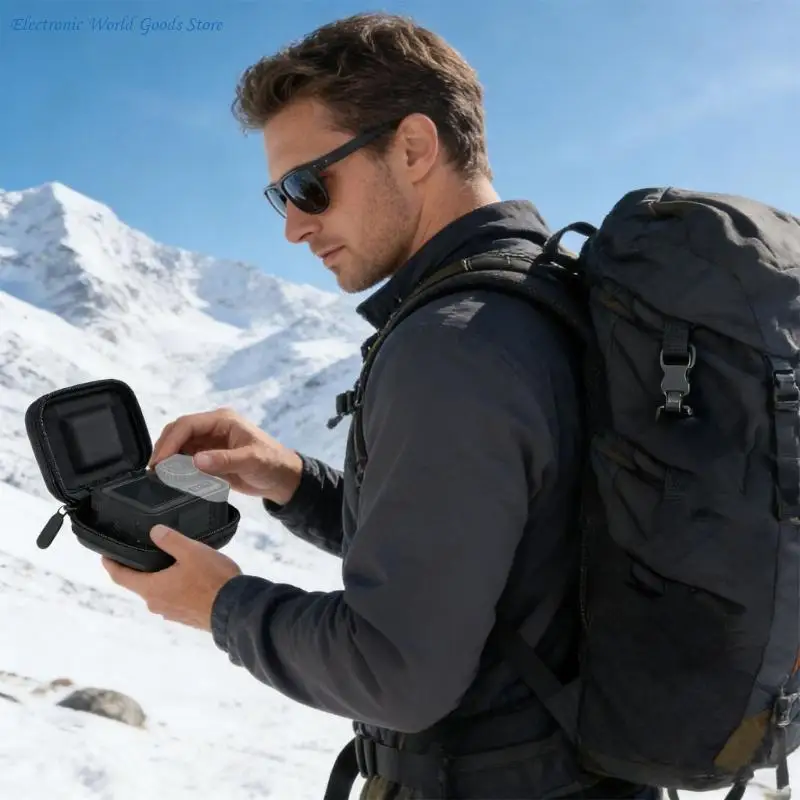 A3PD Consistent Action Camera Storage Case Utilizing EVA Canvas Building to Prevent Damage from Impacts and Moisture Exposure