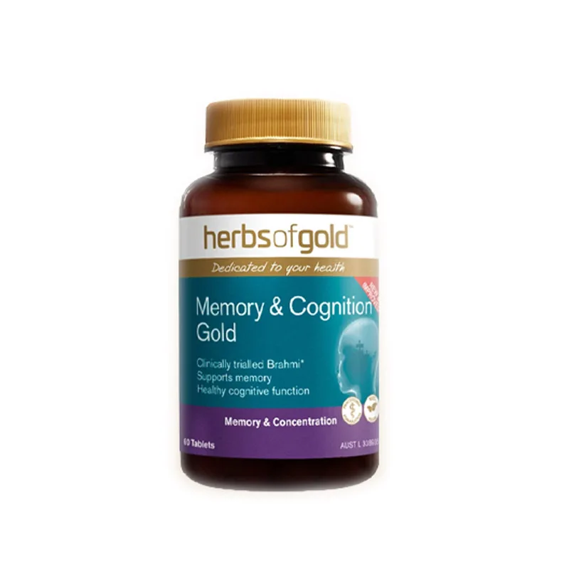 HerbsofGold Golden Memory Treasure 60 Capsules/Bottle