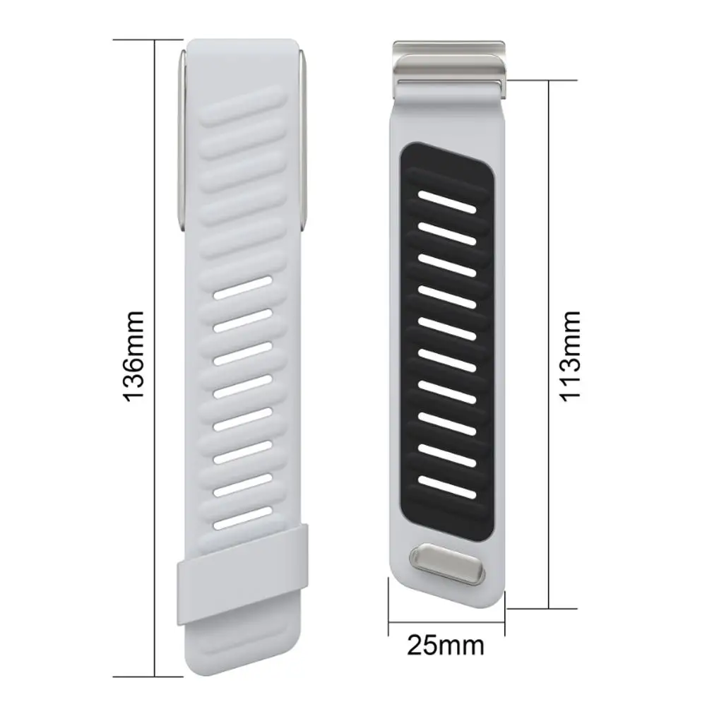 لـ WHOOP 5.0 سوار معصم بديل فائق النعومة مقاوم للماء ومقاوم للتعرق وحزام ساعة من النايلون المطاطي السيليكوني القابل للتعديل