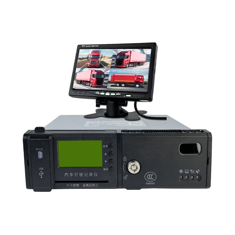 

4k Dashcam 3 Channel Ada Mdvr Offline Tracker Car Security System Car Camera and Recorder Dvr 4g Dvr Online for Vehicle