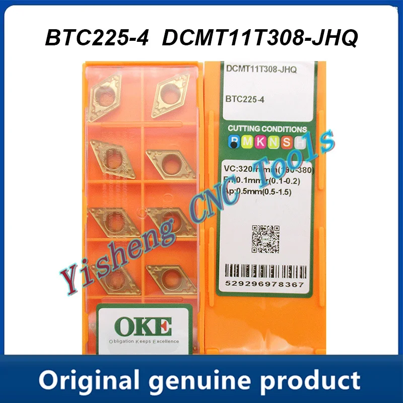 

DCMT11T308-JHQ DCMT11T304-JHQ DCMT 070204 -JHQ DCMT 070208 -JHQ BTC225-4 OP1315 Режущие инструменты с ЧПУ