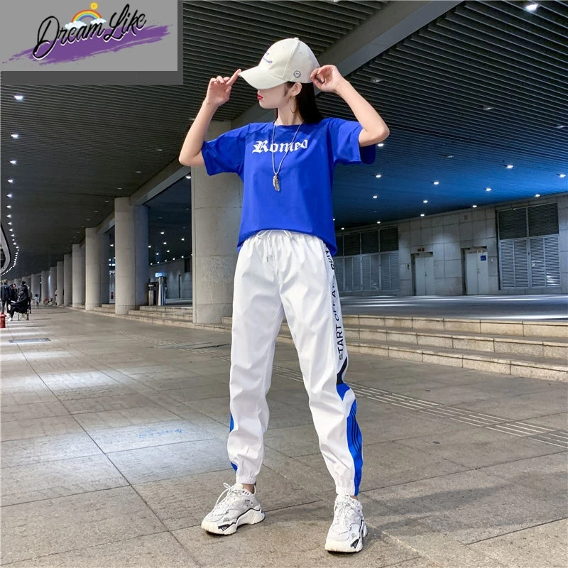 

New Women's Faionable Square Dance Sportswear Fitn Suit Set Summer 2025 Step Dance Outfit Tee Acetate Fiber 00%