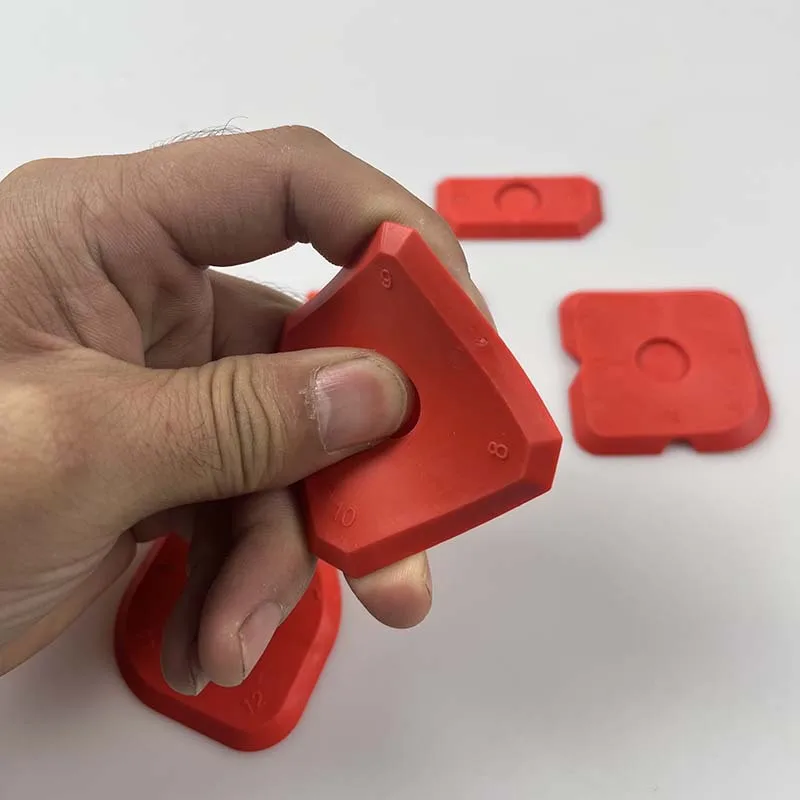 مجموعة أدوات السد مكونة من 5 قطع، مكشطة ملعقة مانعة للتسرب من السيليكون، أدوات إصلاح الحواف، منظف حواف بلاط الأرضيات