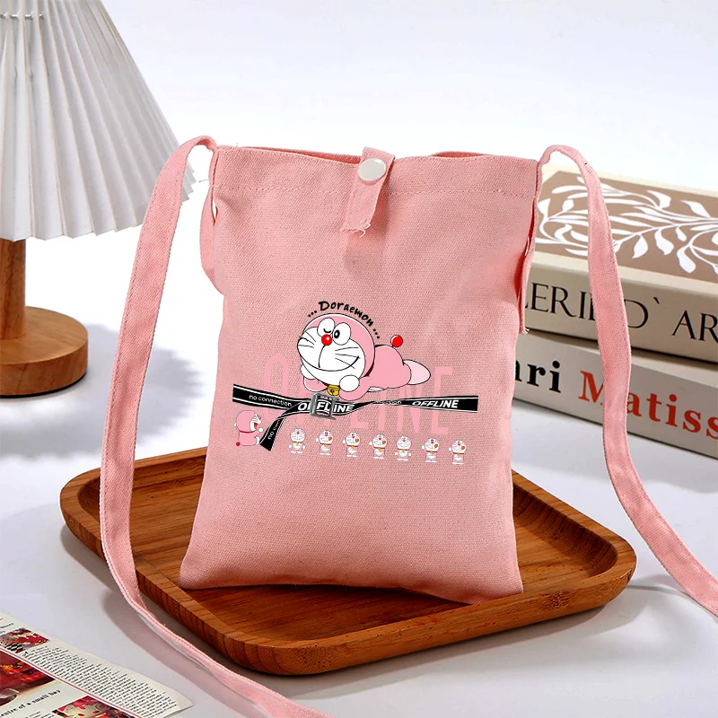 

Doraemons Crossbody Bags Women Fashion Shoulder Bag Cartoon Anime Pattern Print Purses and Handbags Girls Handbag Party Gifts
