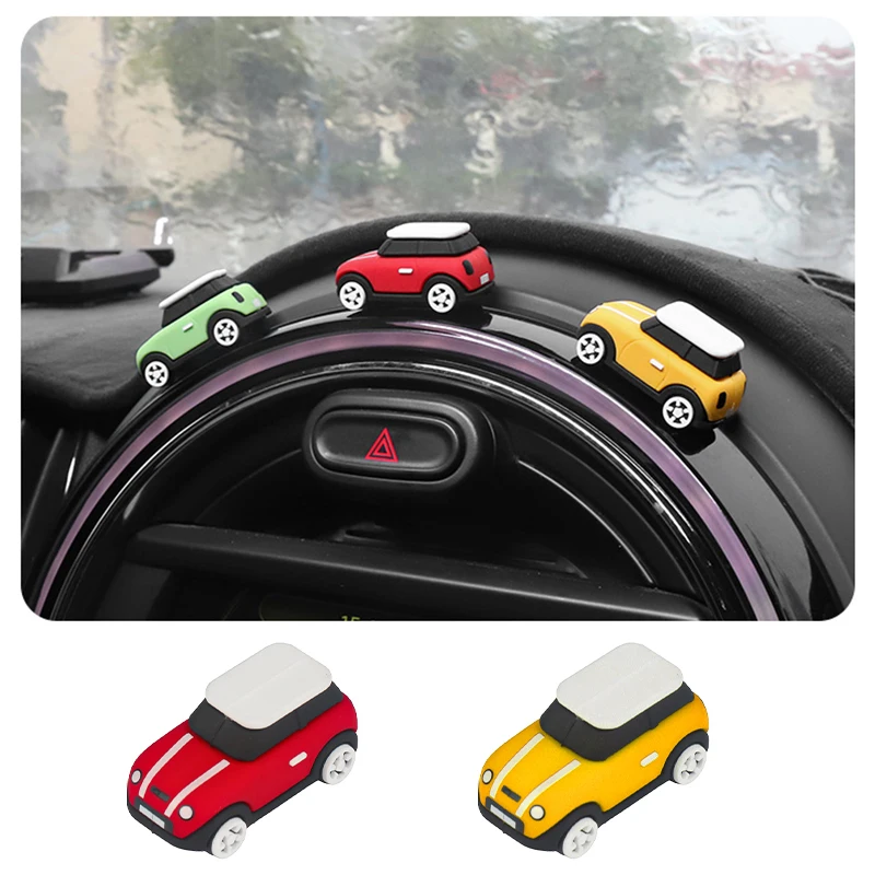 Silicone Car Model Button Cover Car Interior Ornaments Start Stop Button Stickers For BMW MINI Cooper One JCW Clubman Countryman