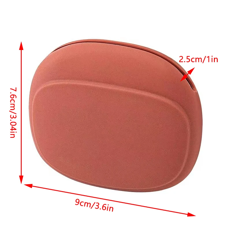 Portable Silicone Data Cable Storage Bag Headphone Storage Box Cute Phone Charger Key Lipstick Storage Bag Travel Wire Organizer