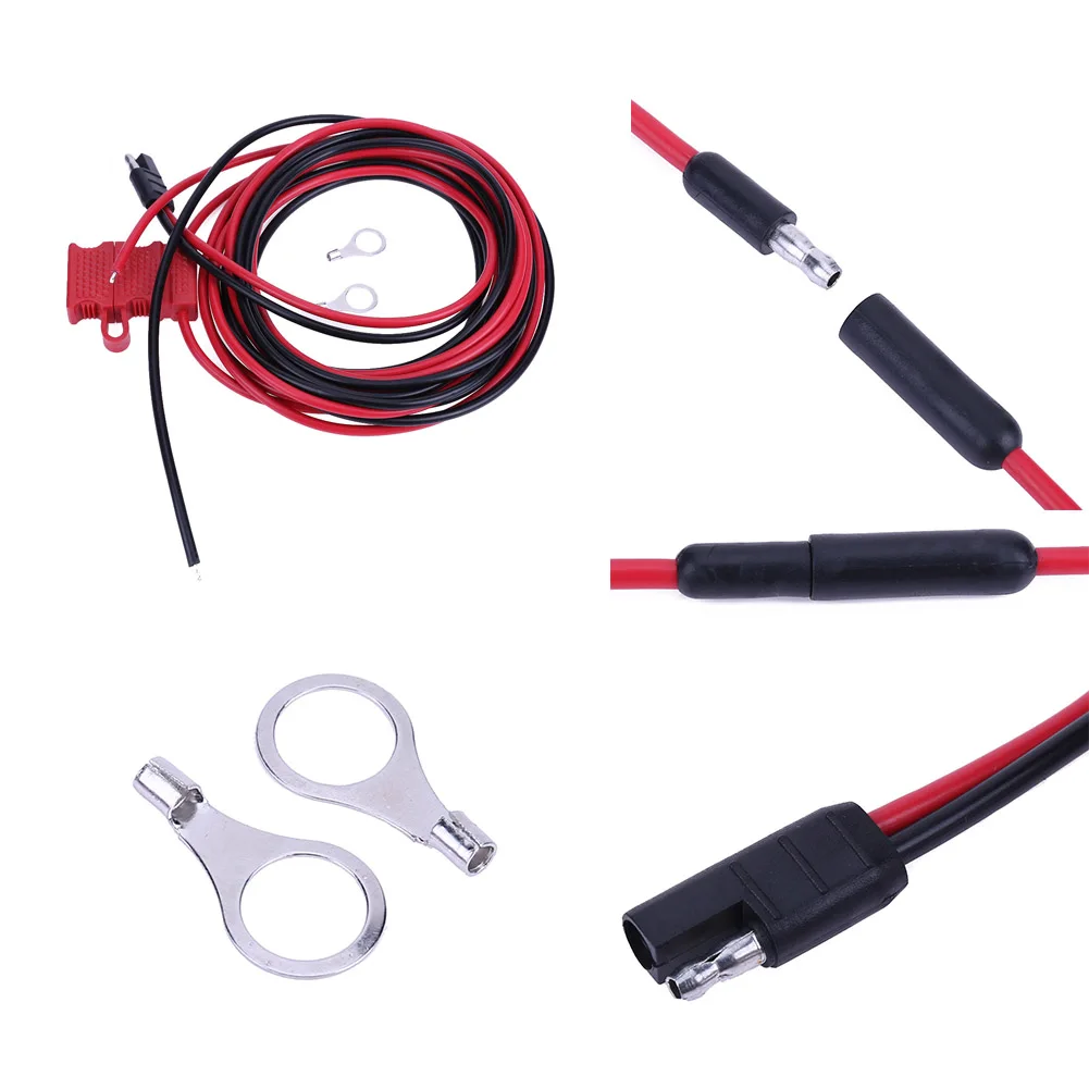 3 m DC-Stromkabel, Auto-Mobilfunkkabel, Netzkabel, Stromkabel mit Sicherungskasten für Motorola Radio GM300 GM950 GM3188 GM3688