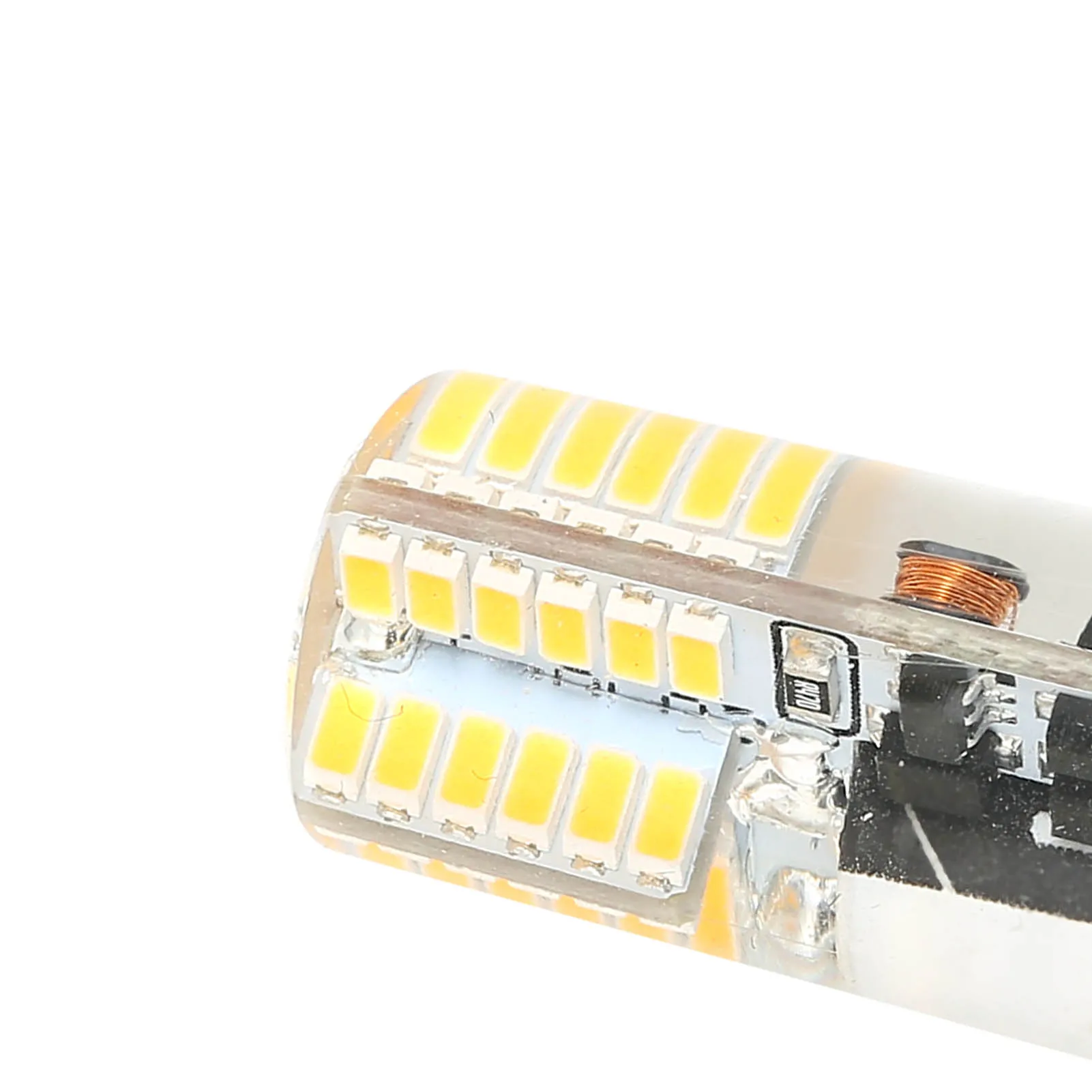 No Flicker G4 LED Bulb 3014 SMD LED Ceramic Base LED Capsule Bulb 360 Degree Beam Angle Cold White Light G4 Corn Light Bulb