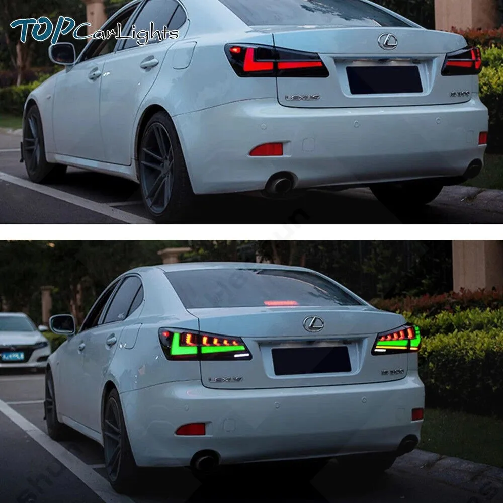Задний фонарь в сборе для Lexus IS250 IS350 IS220d Sedan ISF 2006-2013, светодиодный, с последовательным сигналом поворота, E-mark