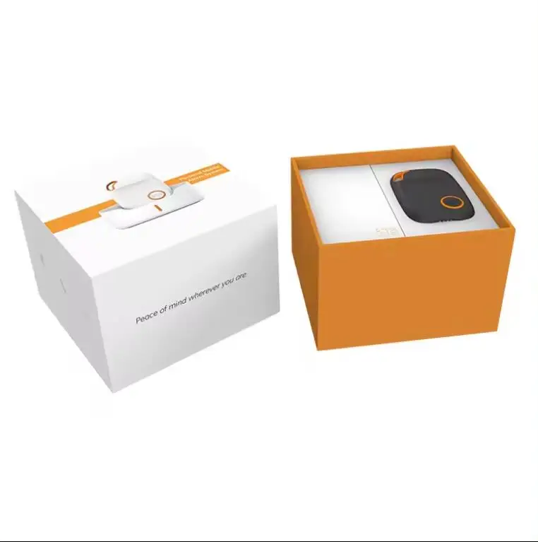 Sistem Alarm Medis untuk Lansia, Produk Perawatan Lansia dengan Bantuan Satu Klik yang Cerdas, Alarm Deteksi Jatuh 4G, Pelacak GPS, Alarm SOS