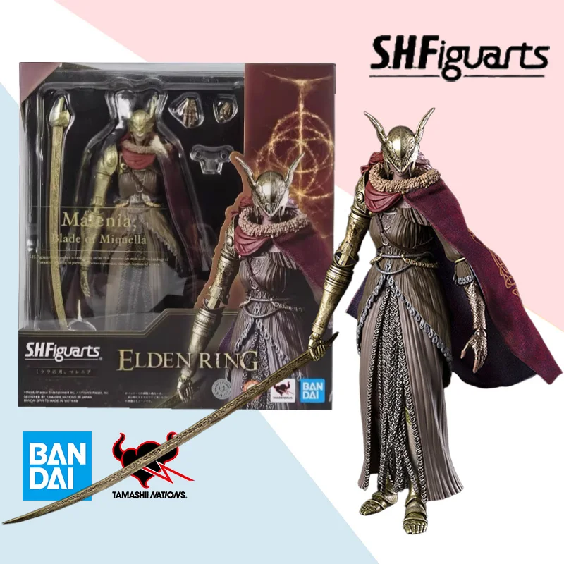 

Bandai Original SHF Malenia Blade of Miquella Anime Action Finished Model Toy Collection Ornaments Gift