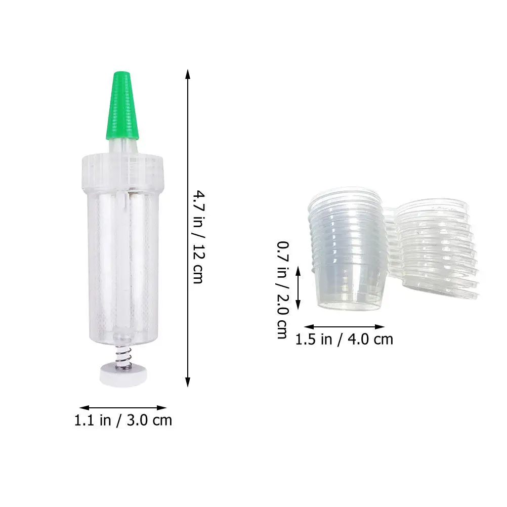 1Set Compact Manual Seeder Set for Grass Lawn Seeds Precision Planter Tool Lightweight Garden Seeder Dispenser Tool