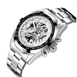 Reloj mecánico automático para hombre, correa de acero en Medio Oriente, 2018 amigable con Europa y América, nuevo