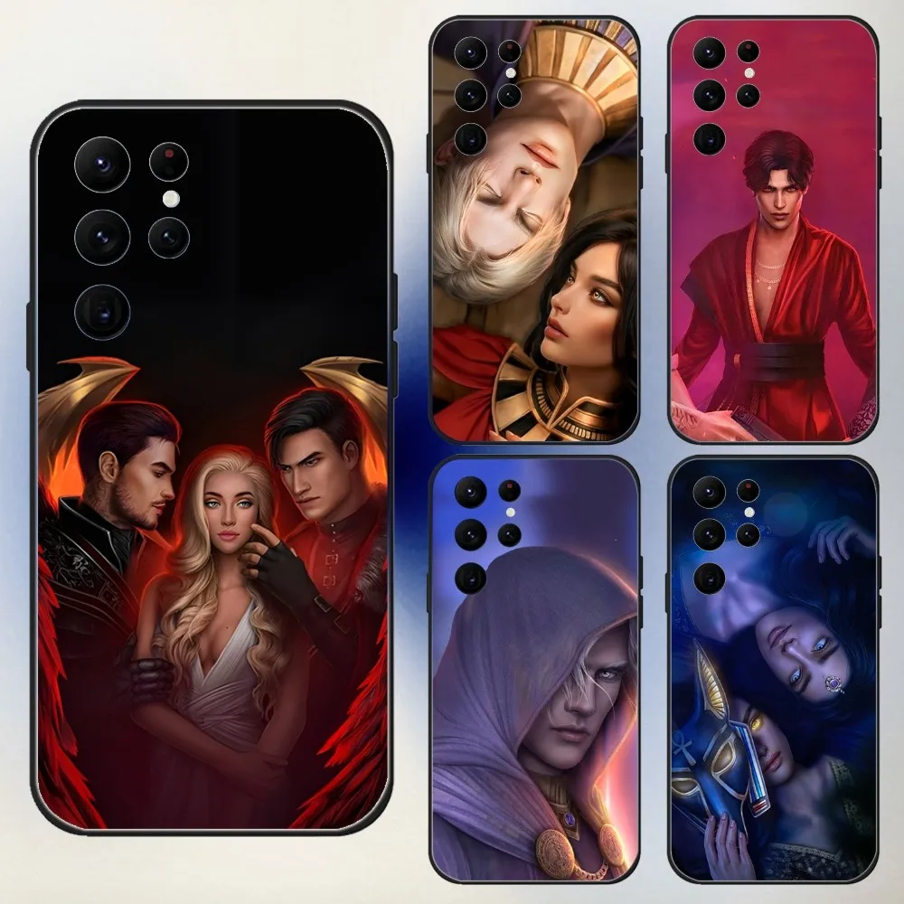 Game R-Romance C-Club  Phone Case For Samsung S24,23,22,30,21,10,9,Ultra,Plus,Lite,FE,5G Black Soft Case