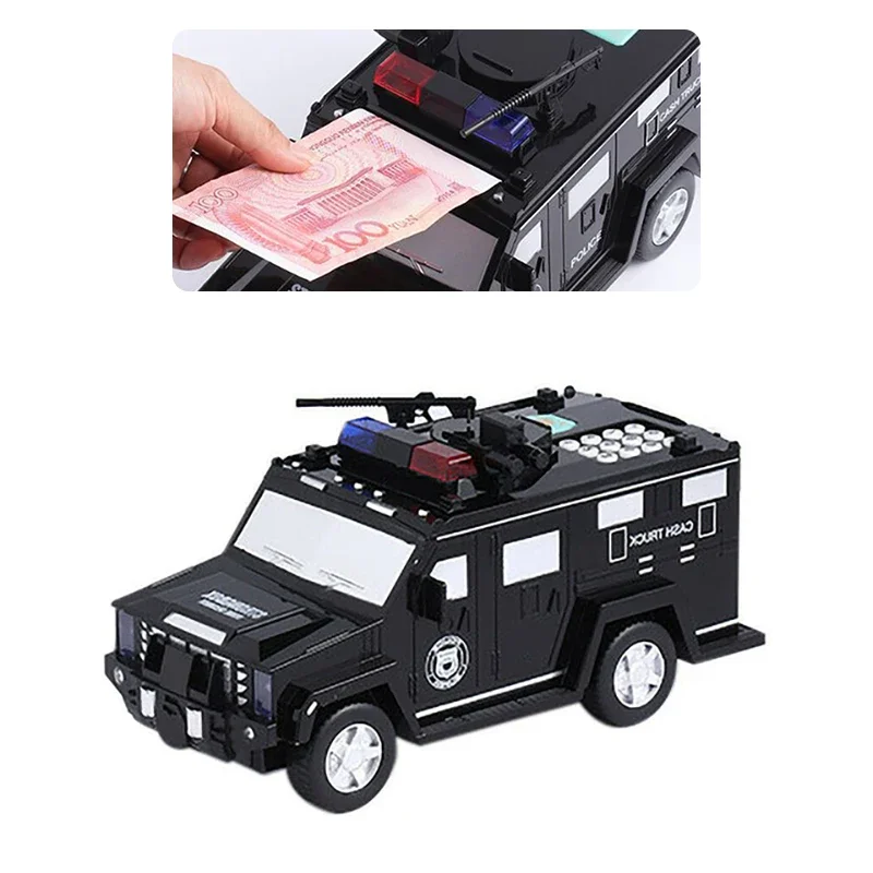 Savings Coin Box Large Music Toy Music Password Cash Car Car Money Box Moneybox Paper Money Box Children Large Safe