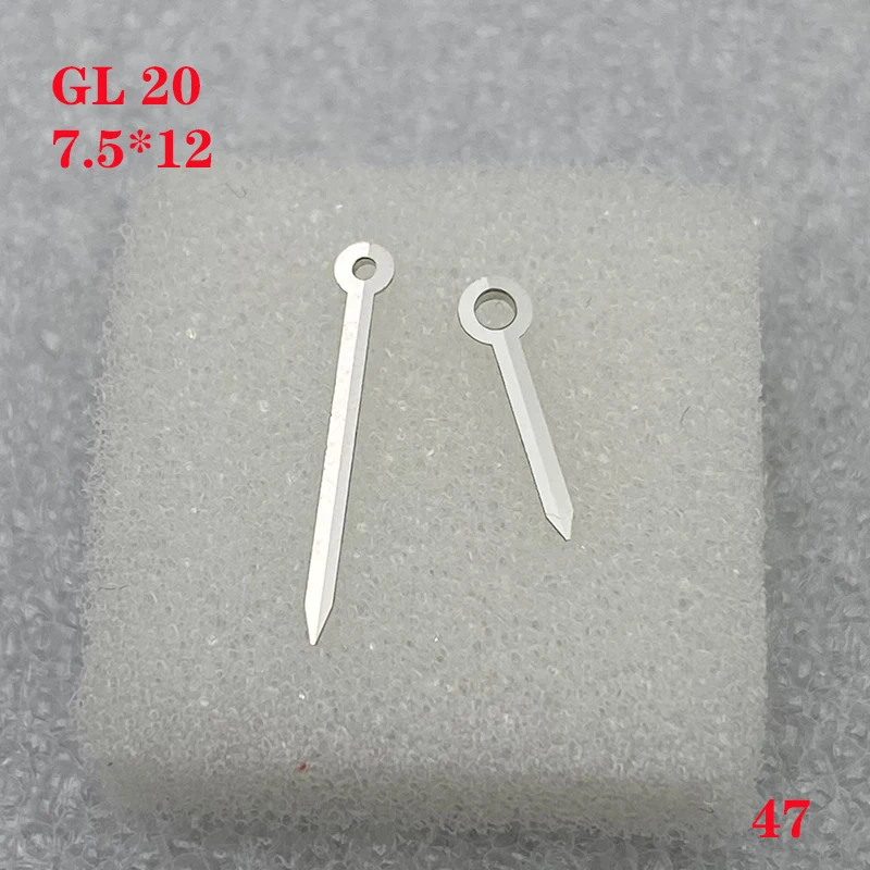 ساعة إكسسوارات ساعة يد 2 ابرة ل GL 20 حركة مقاس 7.5 مللي متر * 12.0 مللي متر فضي أو ذهبي No.047