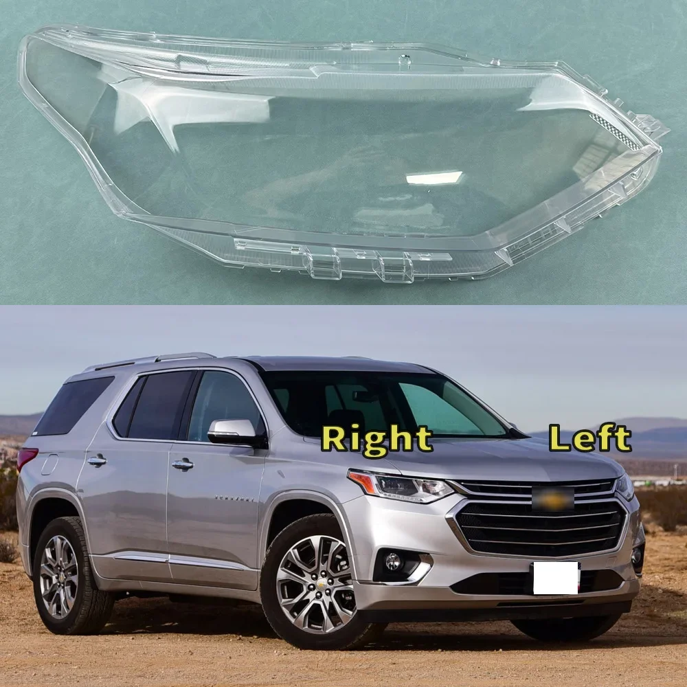 

Headlight Shell Plexiglass Replace Original Lens For Chevrolet Traverse 2017 2018 2019 Headlamp Housing Transparent Mask Cover