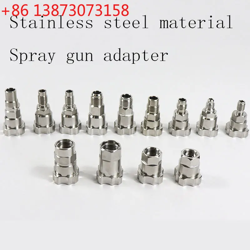 

Адаптер из нержавеющей стали для краскопульта SATA Devilbiss Iwata Warte Avalon, соединительный стержень для покраски автомобилей