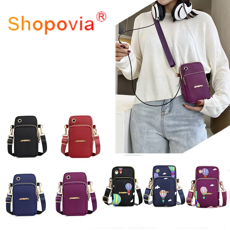 

2024 Luxury Solid Color Women Handbags Outdoor Travel Business Women Crossbody Bags Waterproof Cell Phone Wallet Storage Bags