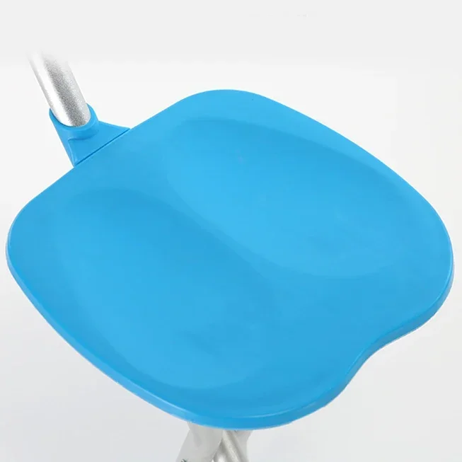 Ayuda para caminar plegable ajustable de doble función con taburete trípode soporte antideslizante palo de asistencia de movilidad para personas mayores