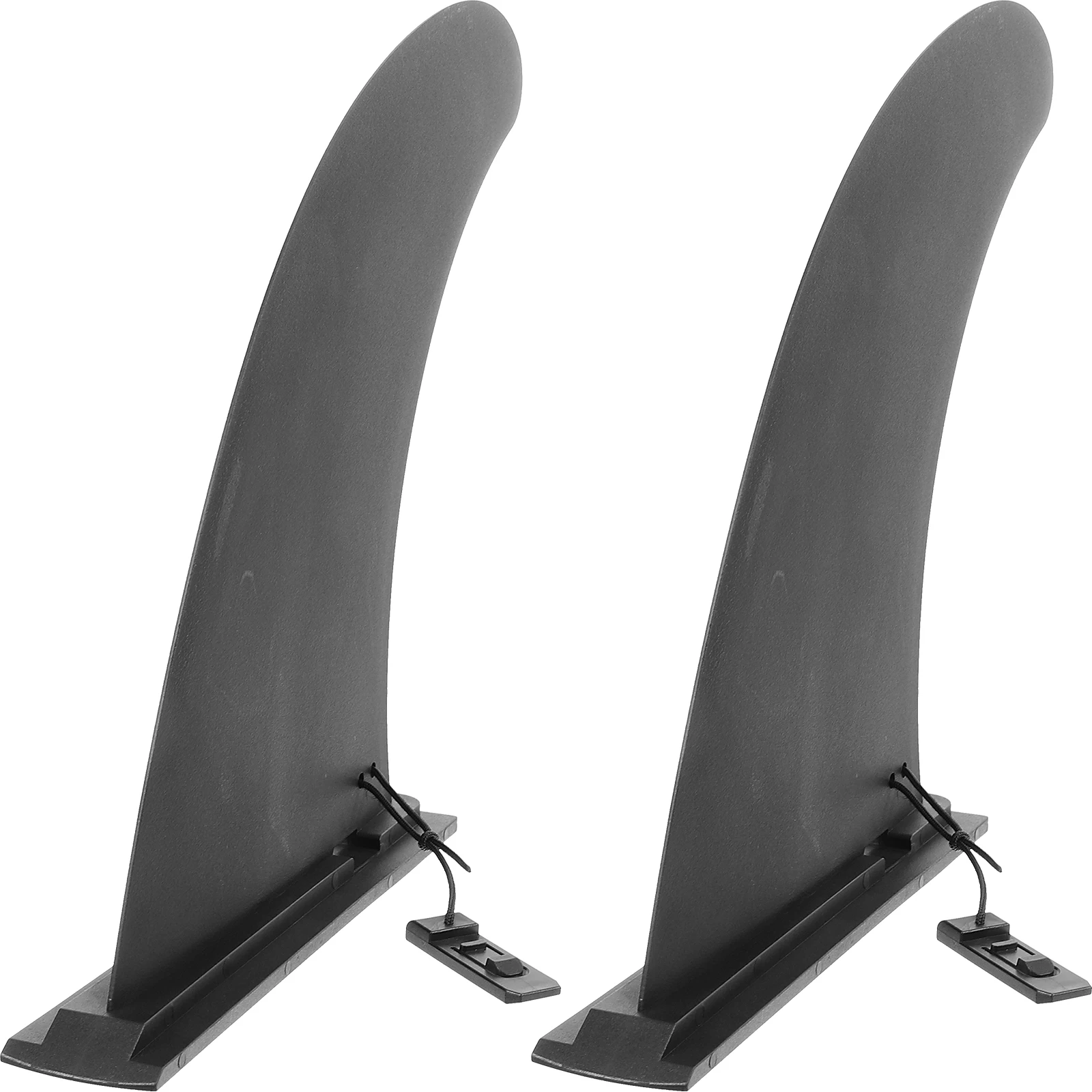 

2 Pcs 9 Inch Sliding Fins for Surfboards Paddleboard Tail Fin Plastic Durable Adjustable Easy Install SUP Accessories