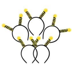 5 Pcs Bee Headband Cosplay Party Headbands Accessory Antenna Tentacle Cartoon Child