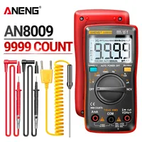 ANENG AN8009 Digital Multimeter True-RMS Tester Transistor Testers Capacitor Automotive Electrical Capacitance Meter Temp Diode