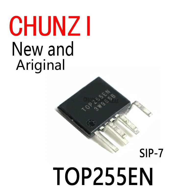 5Pcs New and Original ESIP-7 TOP255 TOP255E LCD Power Management Chip SIP-7 TOP255EN