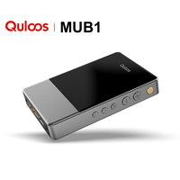 QULOOS MUB1 Bluetooth Protable USB DAC Headphone Amplifier AMP 4*CS43131chips Super-High Gain PCM384 DSD256 LDAC/APTX 3.5/4.4mm