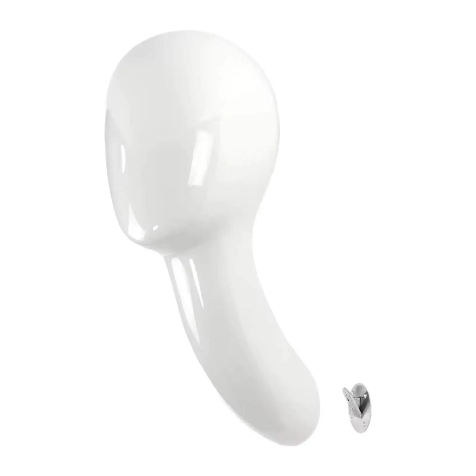 

Wall Mount Wig Display Stand Sturdy Mannequin Head for Wig Hats Retail Shops