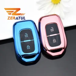2 Button TPU Car Remote Key Fob Cover Case for Renault Kwid Traffic Symbol for Dacia Sandero Logan Duster 2016 2017 2018 Shell