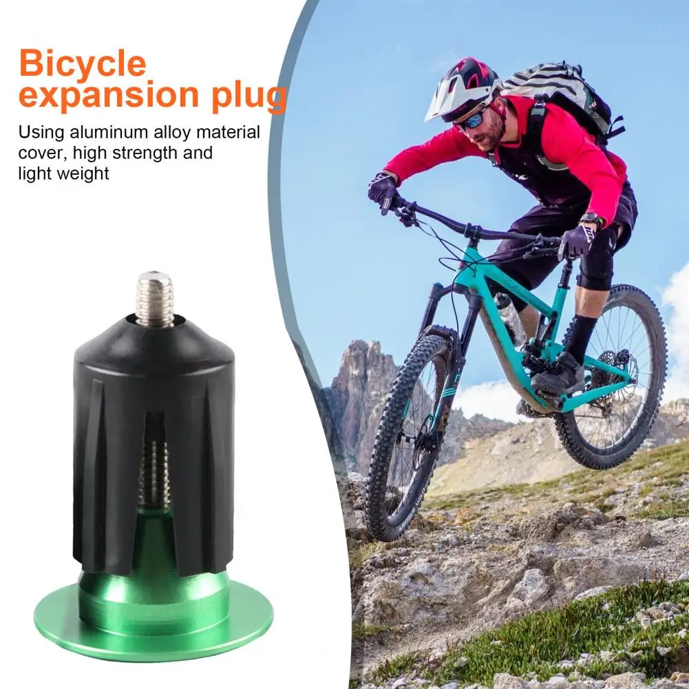 Expansion Handlebar End Universal Mtb Road Mountain Bicycle Grip Handle End Cover Accessories Heavy Duty Lightweight 22-24mm