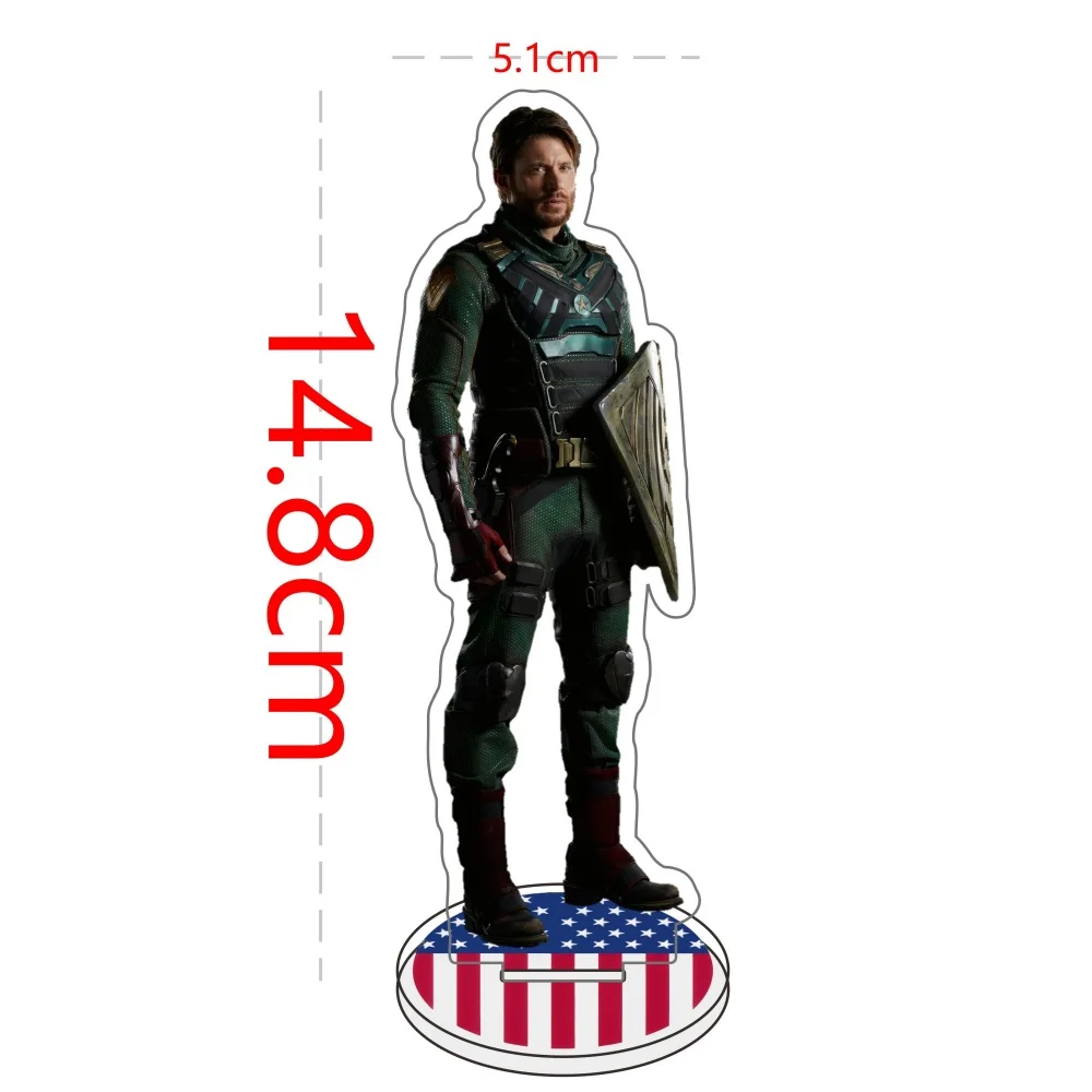 Hot The Boys TV Show Acrylic Stands Homelander Billy Butcher Starlight Figure Stand Keyring Desk Decor Hero Display Fans Gift