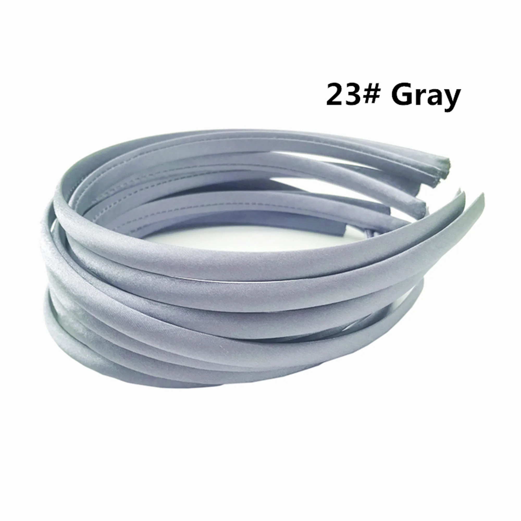 10 Stück/30 Stück mit Stoff überzogenes Haarband, 1 cm, Bonbonfarben, Harz-Stirnband, Mädchen-Haarband für DIY-Kopfbedeckungen, Boutique-Geschenke – Detail 23
