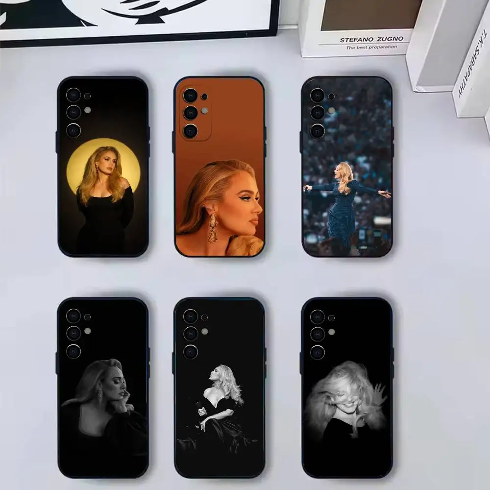 

Soul Singer ad-Adele-le Phone Case For Samsung S 25,24,23,22,30,21,10,9,Ultra,Plus,Lite,FE,4,5 GBlack TPU Soft Case