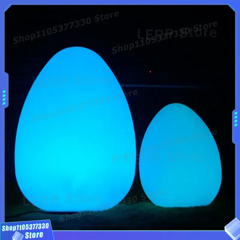 RGB Color Changing LED Sphere Lamp Decorative Night Light for Bedroom Desk Garden Home Ambient Lighting Waterproof Outdoor
