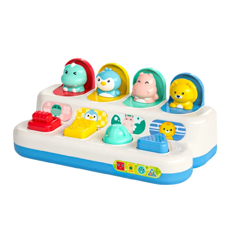 Fine Motor Skills Development Sensory Toy Cause Effect Toy for Baby Interactive Animal Montessori Activity Toys 1 2 3 4 5 Years