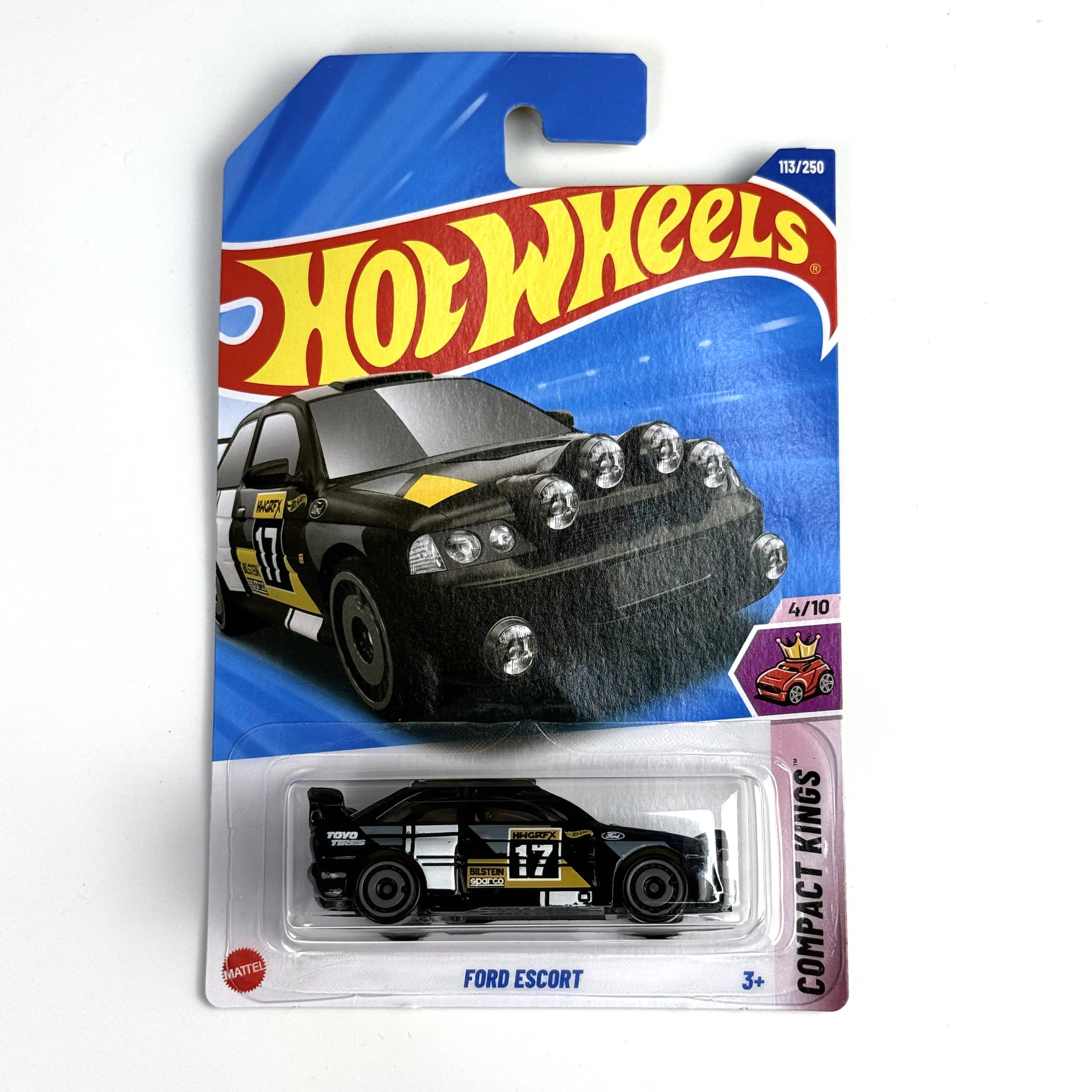 

2025-113 Hot Wheels Cars 2025F FORD ESCORT 1/64 Metal Die-cast Model Toy Vehicles