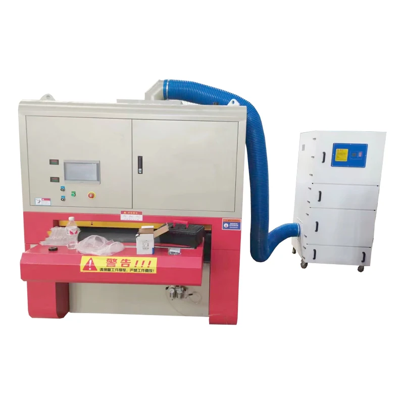 SSD1000 18.5kw PLC automatic Strong magnetic adsorption industrial lapping metal polishing machine