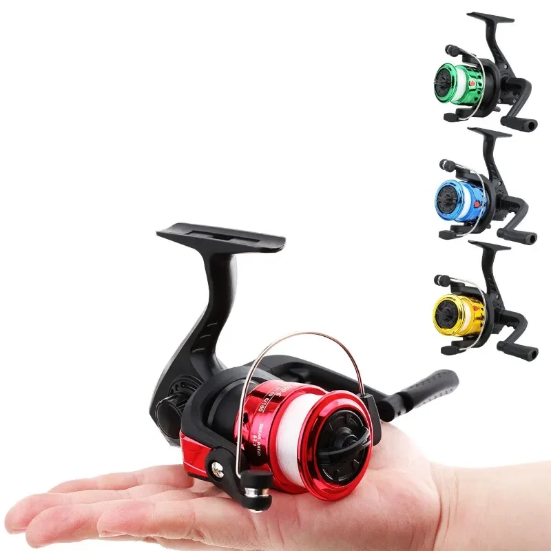 Spinning Reels with 60m Nolyn Rope Reel Fishing Reel for Saltwater Fishing Rod Wheel Accessories 5.2:1 Gear Ratio Trolling Reel