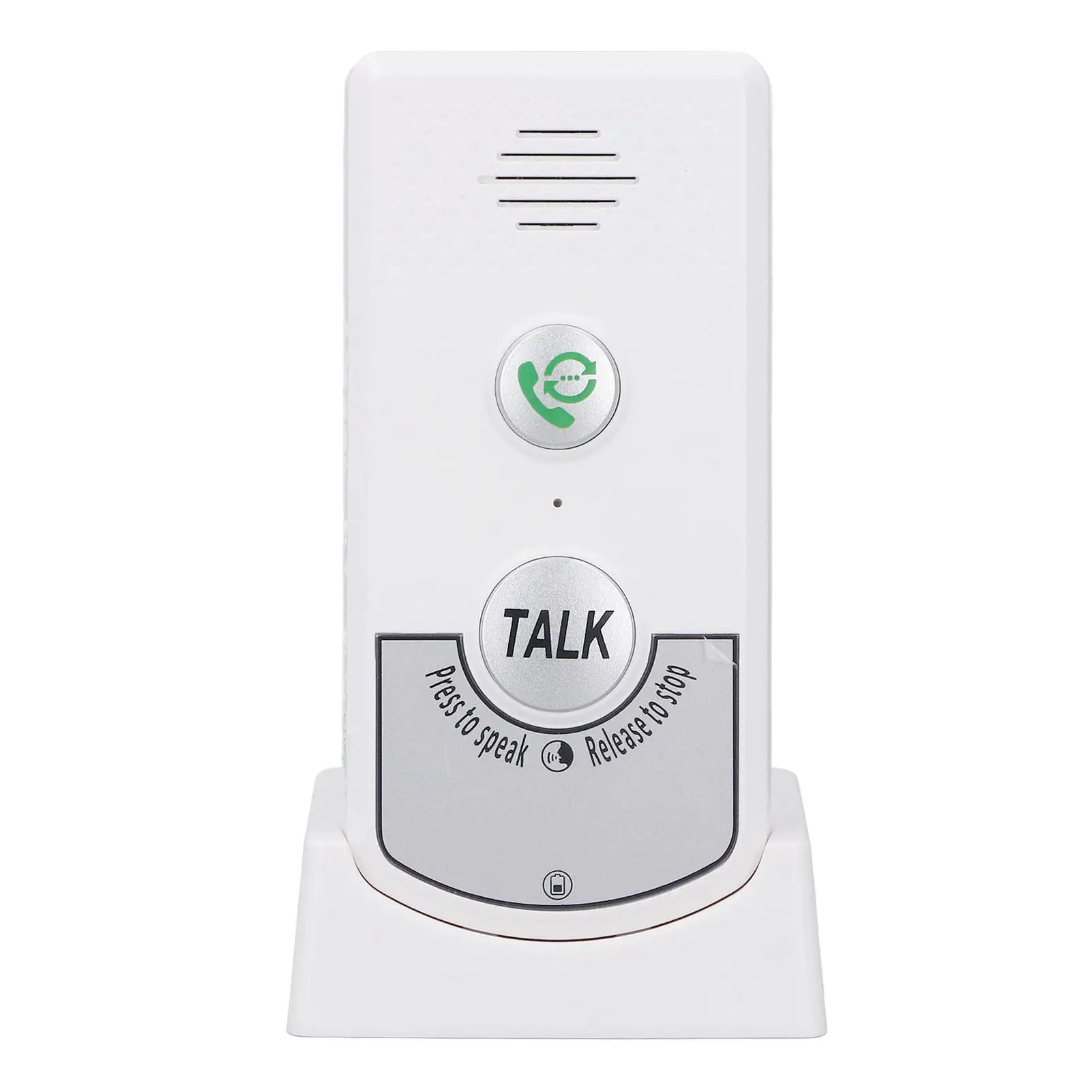 Wireless 2-Way Voice Intercom Doorbell - Power Saving Chip, Range 410M-490M for Home & for classroom Use