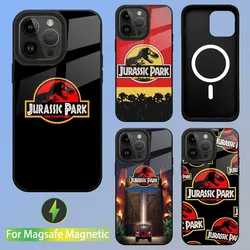 Jurassic Park Dinosaur World Phone Case For iPhone 15,14,13,12,11,Plus,Pro,Max Mini Magsafe Magnetic Wireless Charging