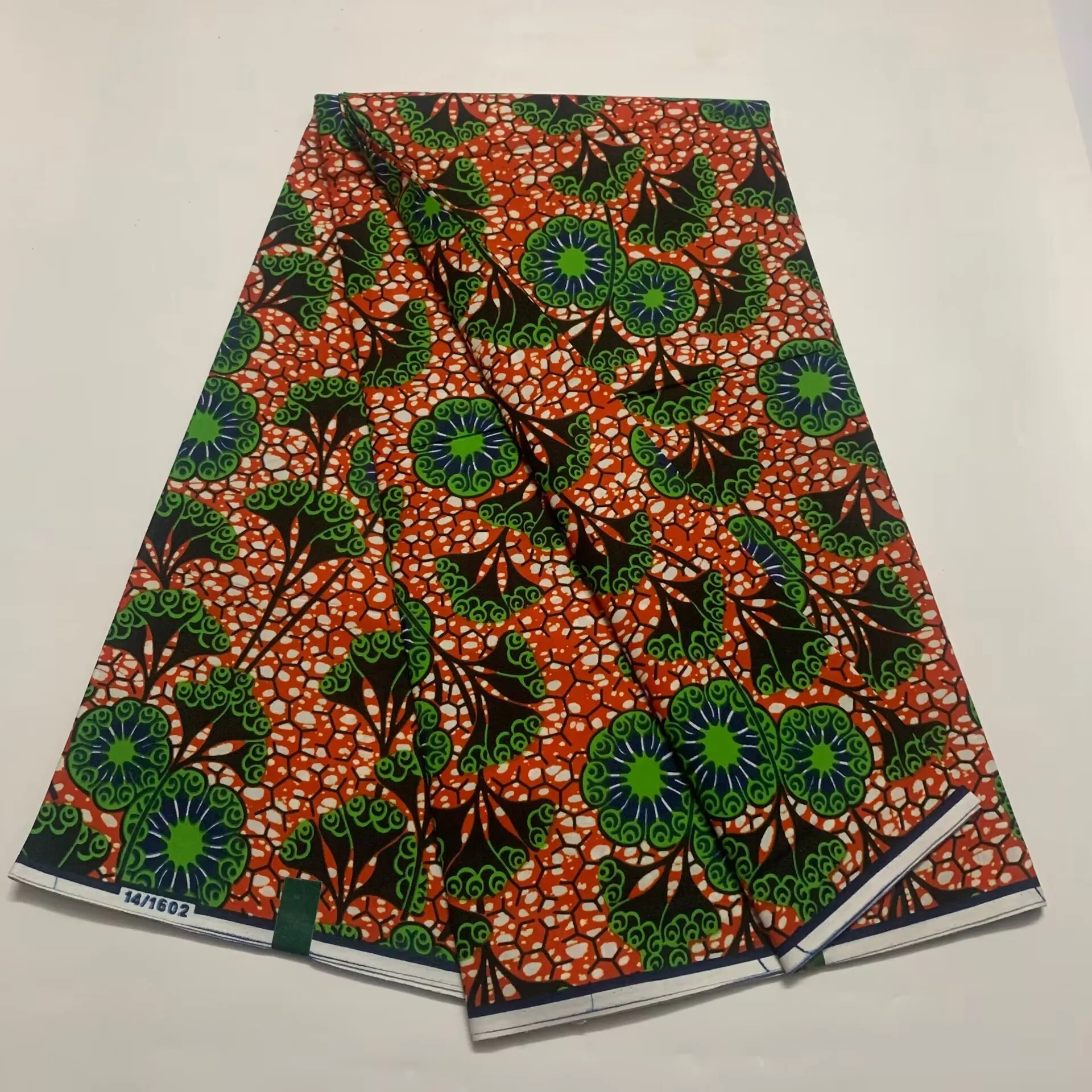 2025 Ghana Ankara African Wax Prints 100% Cottonr Fabric Binta Real Wax High Quality 6 Yard African Fabric For Party Dress Soft
